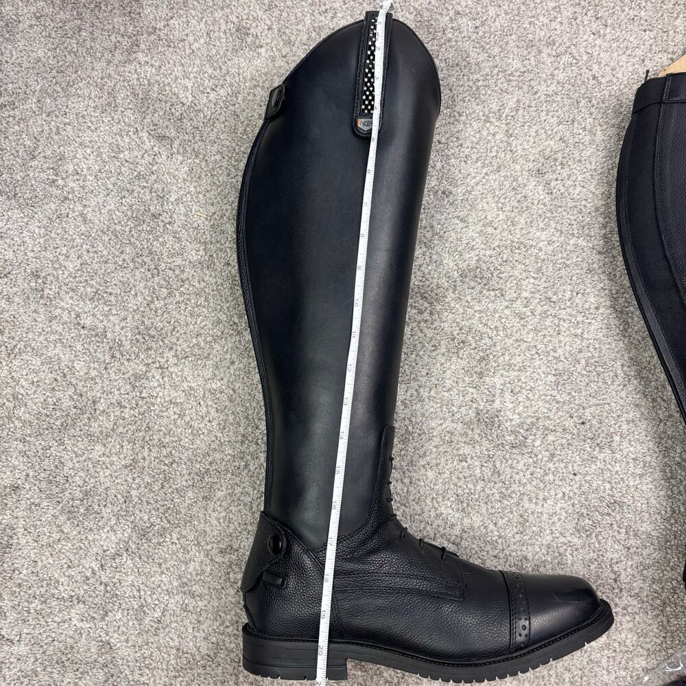New! Black Horze Verona Women's Tall Field Boots size 40W (us women's 9) - Picture 5 of 15
